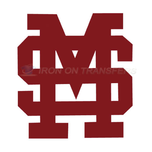 Mississippi State Bulldogs Logo T-shirts Iron On Transfers N5131 - Click Image to Close